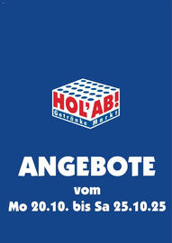 Hol'ab Getränkemarkt Prospekt woche 43 Seite 1