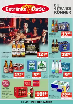 Getränke Oase Prospekt (gültig bis 25-10)