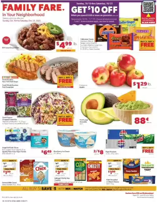 Family Fare weekly ad (valid until 25-10)