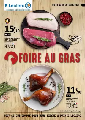 Catalogue E.Leclerc (valable jusqu'au 25-10)