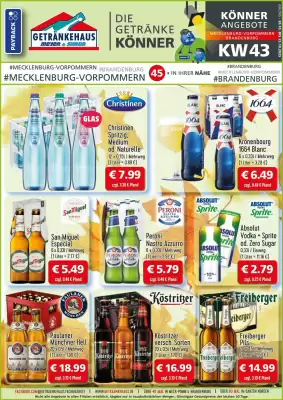 Getränkehaus Prospekt (gültig bis 2-11)