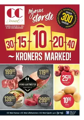 CC Mat kundeavis (gyldig til 25-10)