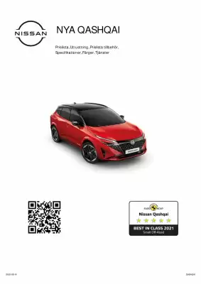 Nissan reklamblad (giltig till och med 29-10)