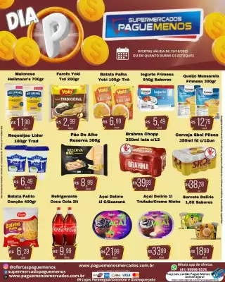 Catálogo Supermercados Pague Menos (válido até 19-10)