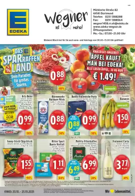 Edeka Wegner Prospekt (gültig bis 25-10)