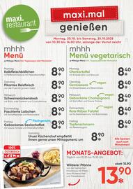 Maximarkt Flugblatt woche 43 Seite 1