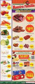 Supermercado Nuestra Familia weekly ad week 43 Page 1