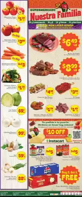 Supermercado Nuestra Familia weekly ad (valid until 25-10)