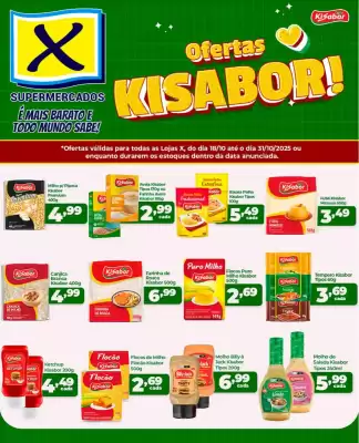 Folheto X Supermercados (válido até 31-10)