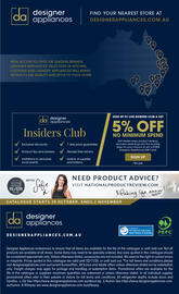 Designer Appliances catalogue Page 36
