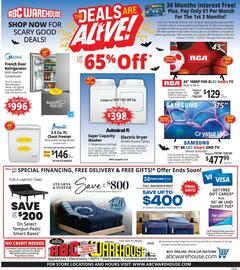 ABC Warehouse weekly ad week 43 Page 1