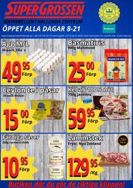Supergrossen reklamblad vecka 43 Sida 1
