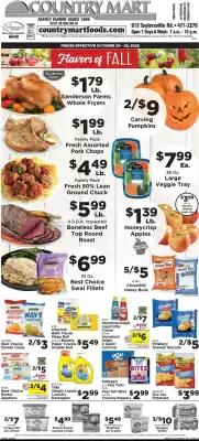 Taylorsville Country Mart weekly ad (valid until 25-10)