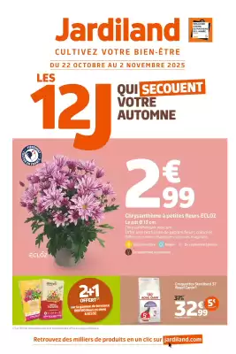 Catalogue Jardiland (valable jusqu'au 2-11)