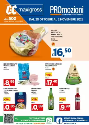 Volantino C+C Italmarket (valido fino al 2-11)