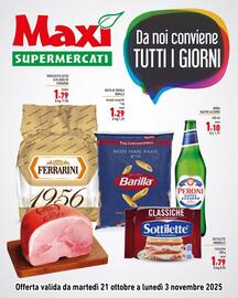 Volantino Maxi Supermercati Pagina 1