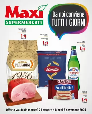 Volantino Maxi Supermercati (valido fino al 3-11)