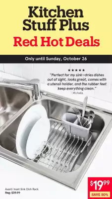 Kitchen Stuff Plus flyer