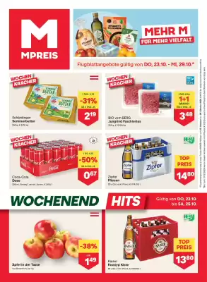 MPreis Flugblatt (gültig bis 29-10)