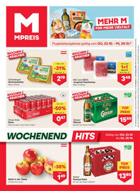 MPreis Flugblatt woche 43 Seite 1