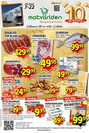 Matvärlden Tensta reklamblad vecka 43 Sida 1