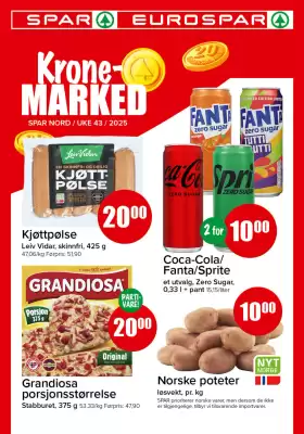 Eurospar kundeavis (gyldig til 26-10)