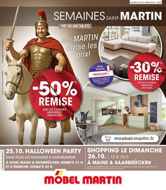 Catalogue Möbel Martin page 1