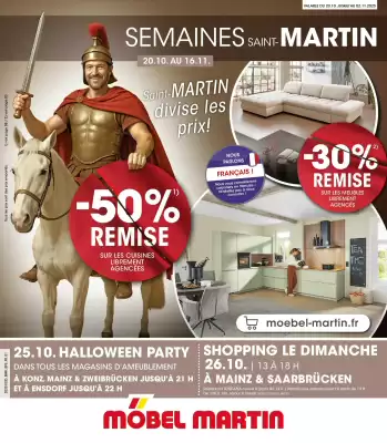 Catalogue Möbel Martin (valable jusqu'au 2-11)