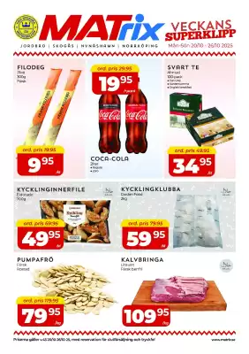 Matrix Butikerna reklamblad (giltig till och med 25-10)