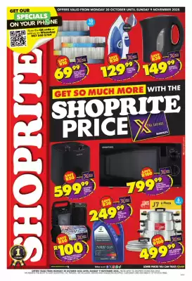 Shoprite catalogue (valid until 9-11)