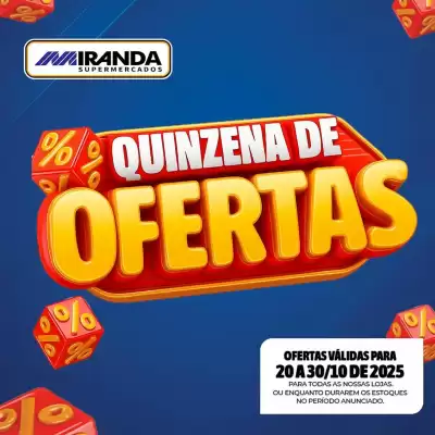 Folheto Miranda Supermercados (válido até 30-10)
