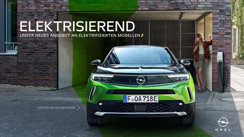 Opel Flugblatt | Elektrisierend Seite 1