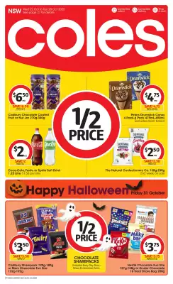 Coles catalogue (valid until 28-10)