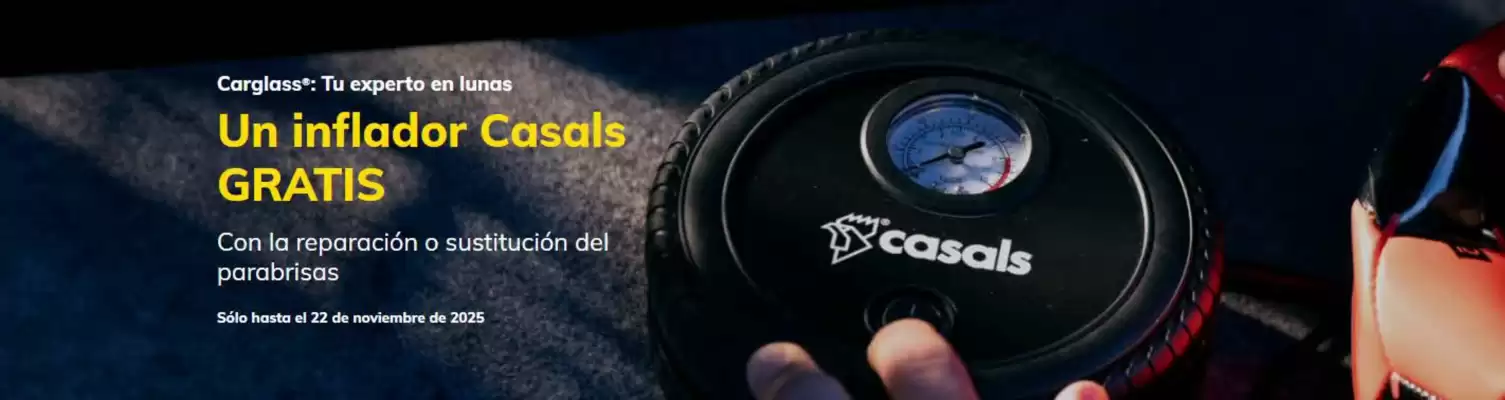 Folleto Carglass (válido hasta el 22-11)