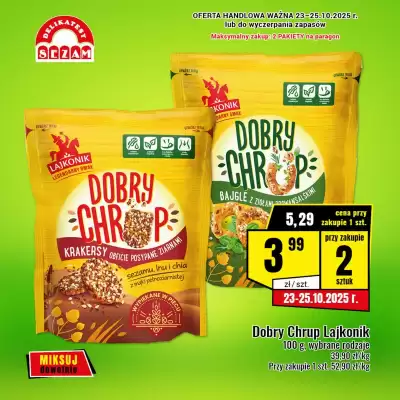 Delikatesy Sezam gazetka (ważność do 25-10)