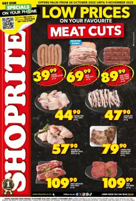 Shoprite catalogue (valid until 9-11)