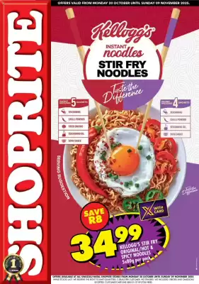Shoprite catalogue (valid until 9-11)