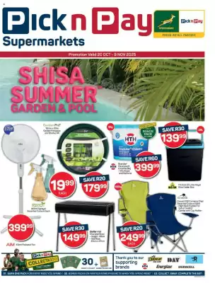 Pick n Pay catalogue (valid until 9-11)