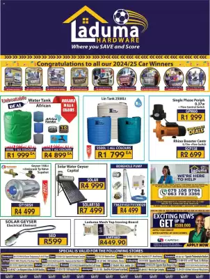 Laduma Hardware catalogue catalogue (valid until 10-12)