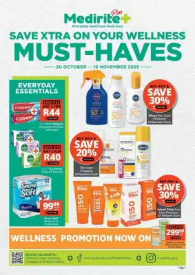 MediRite catalogue (valid until 9-11)