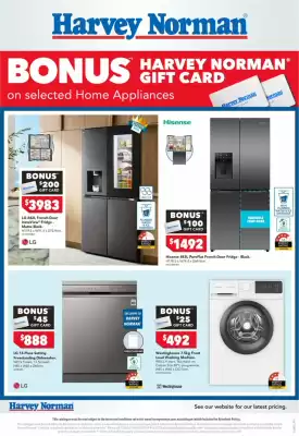 Harvey Norman catalogue (valid until 27-10)