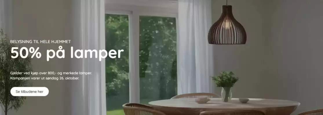 Lampehuset kundeavis (gyldig til 26-10)
