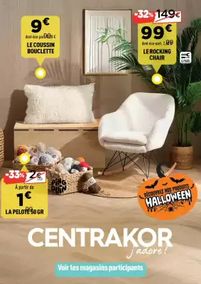 Catalogue Centrakor (valable jusqu'au 2-11)