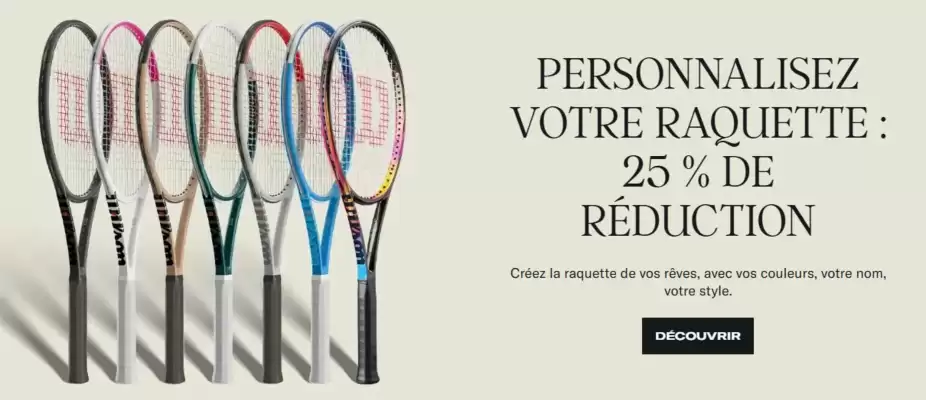 Catalogue Wilson (valable jusqu'au 16-11)