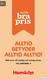 Hemköp reklamblad vecka 43 Sida 13