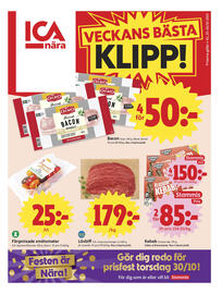 ICA Nära reklamblad vecka 43 Sida 1