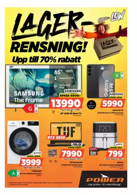 Power reklamblad (giltig till och med 26-10)