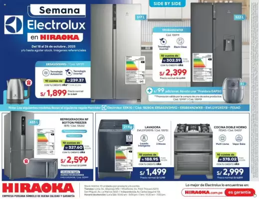 Catálogo Hiraoka (válido hasta 26-10)