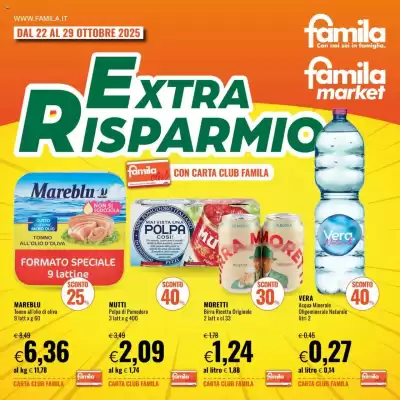 Volantino Famila (valido fino al 29-10)