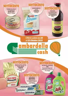 Volantino Gambardella Cash (valido fino al 25-10)